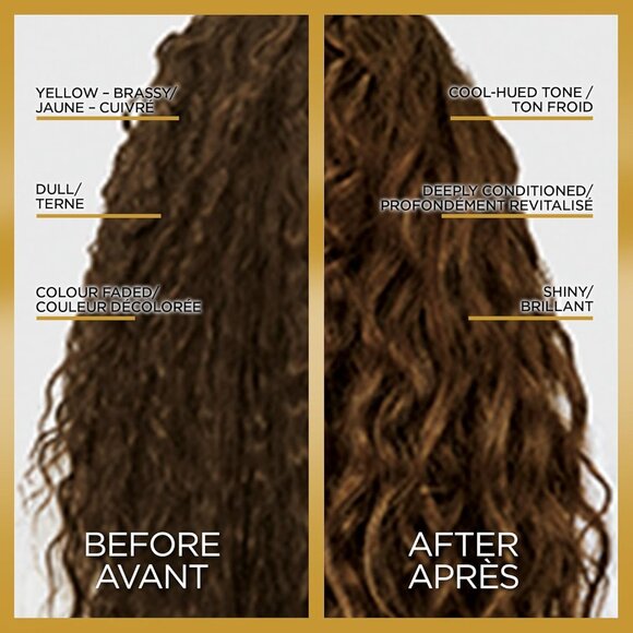 L'Oreal Paris Le Color One Step Toning Hair Gloss, Cool Brunette, 4 Ounce - Picture 2 of 5